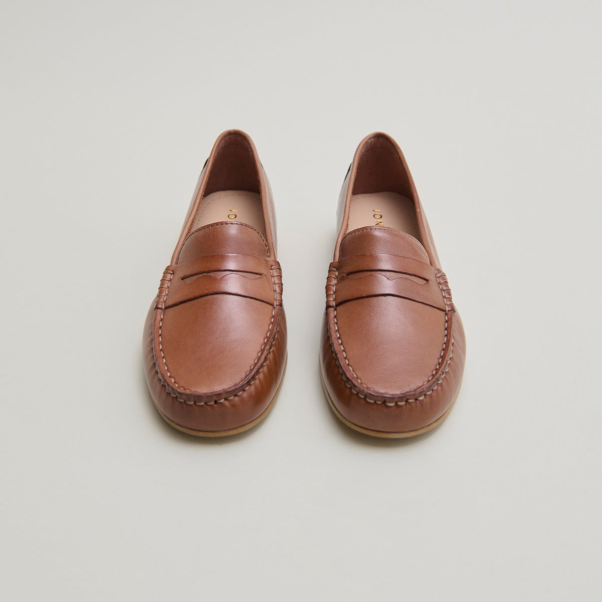 Mocassins à surpiqûres