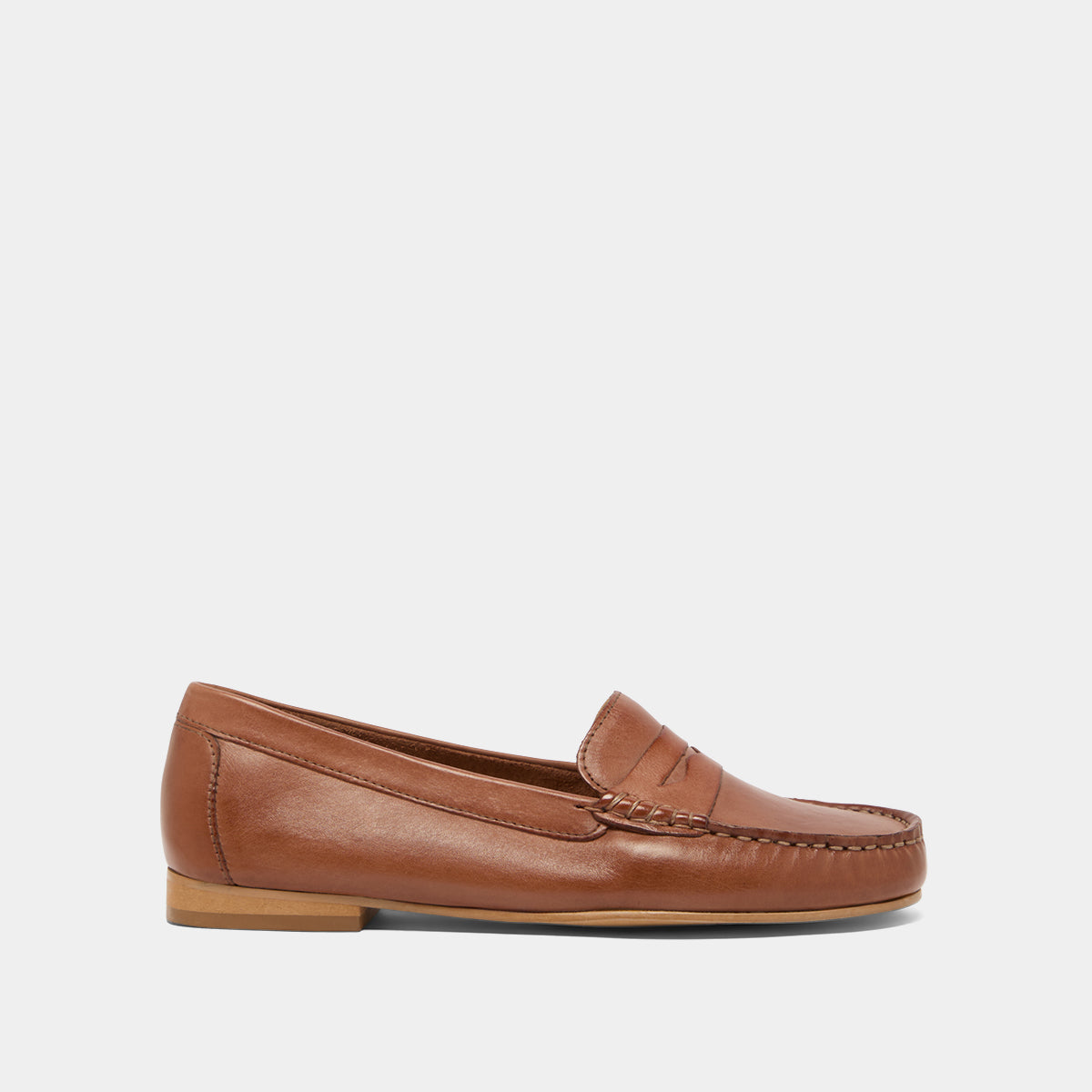Mocassins à surpiqûres