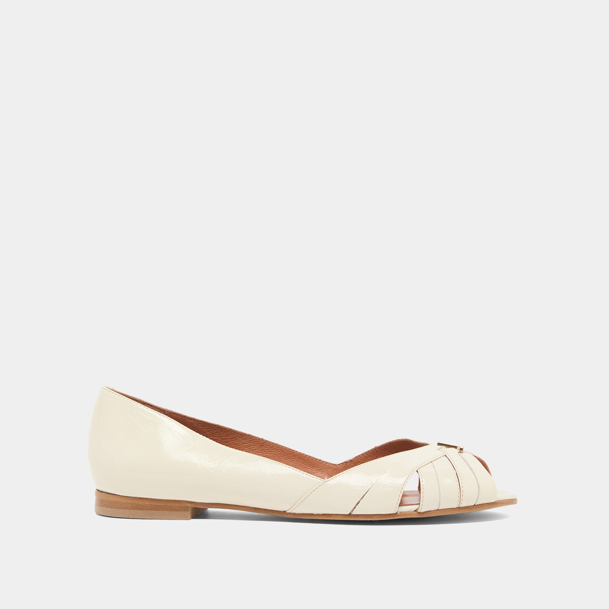 Ballerines à monogrammes