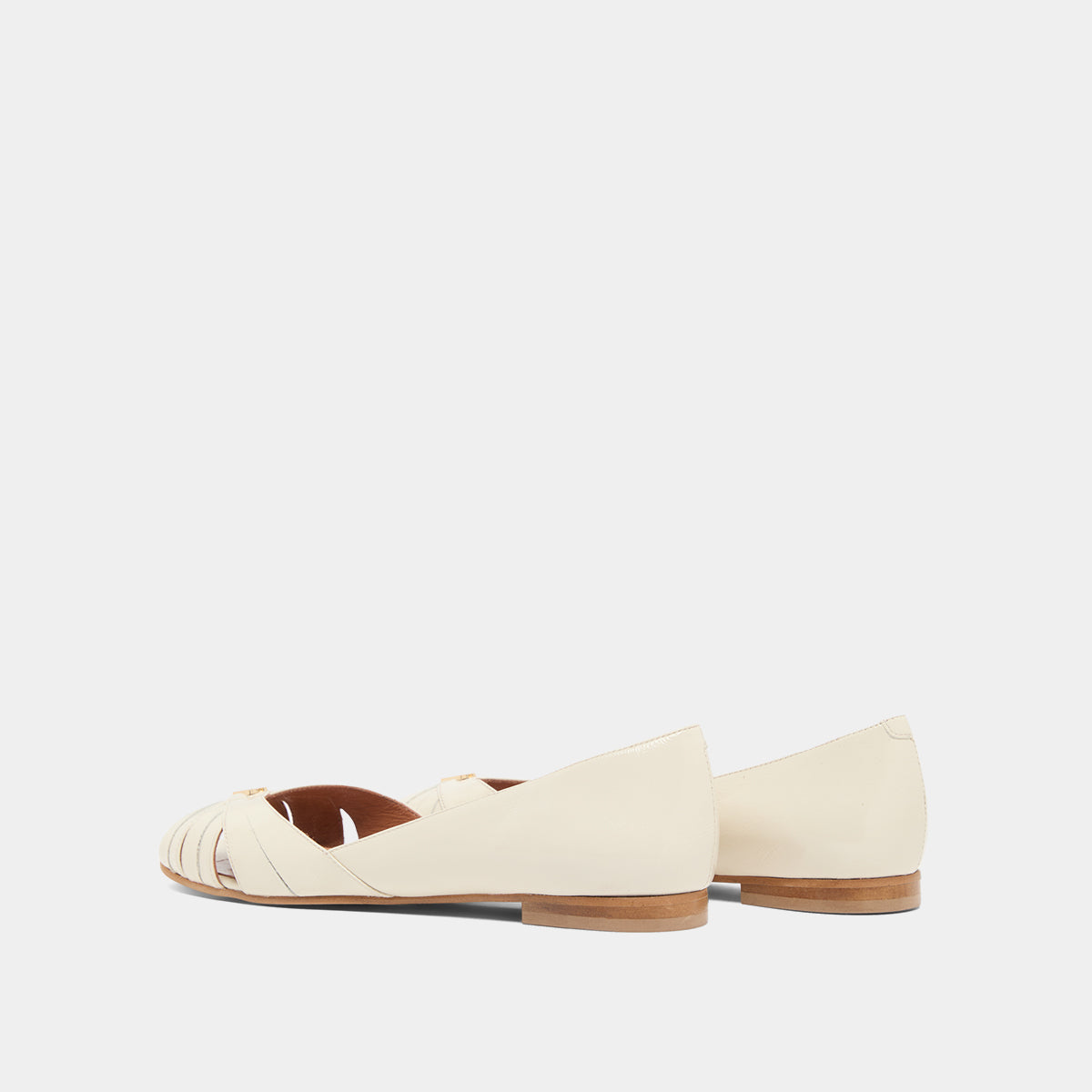 Ballerines à monogrammes