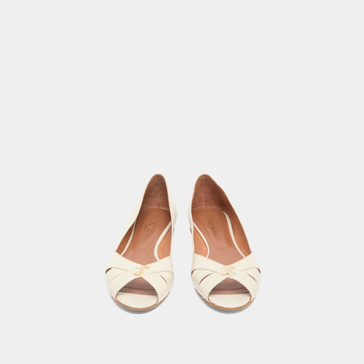Ballerines à monogrammes