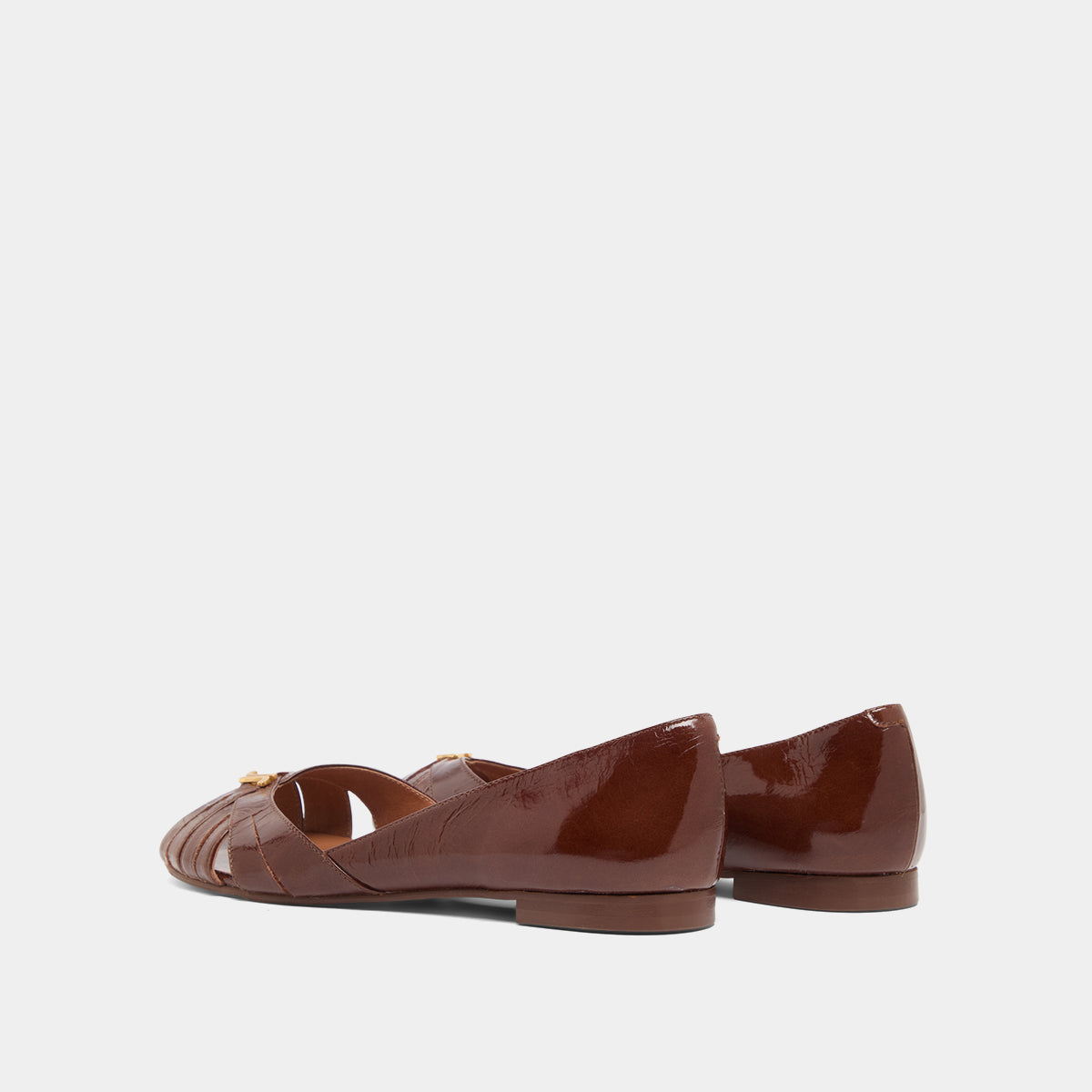 Ballerines à monogrammes