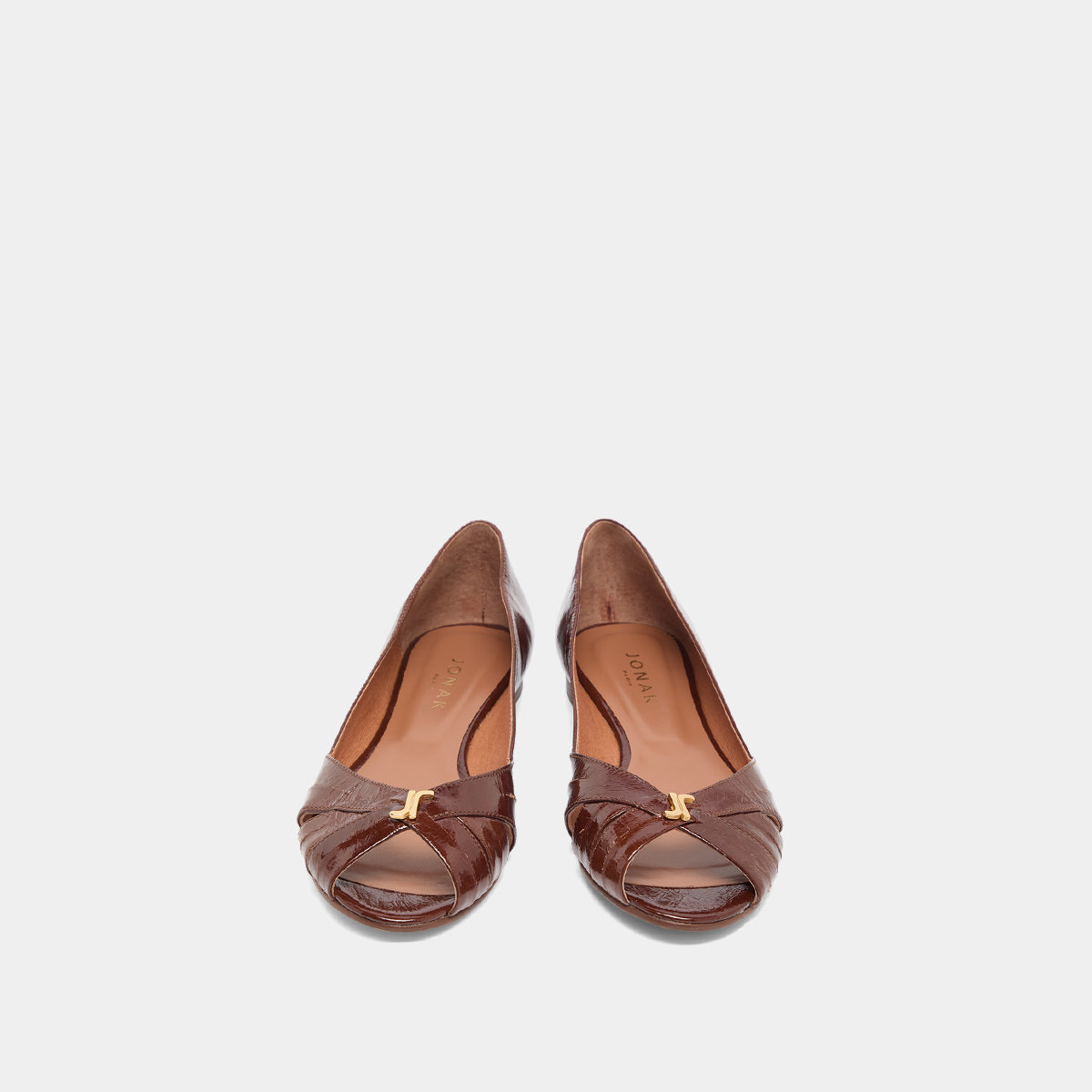 Ballerines à monogrammes