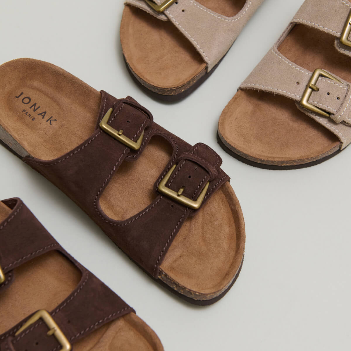 Mules à deux brides
