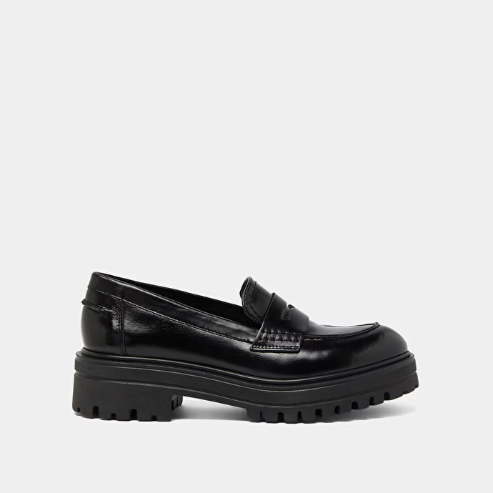 Mocassins à semelles crantées