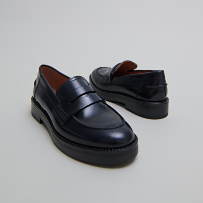 Mocassins à bouts ronds