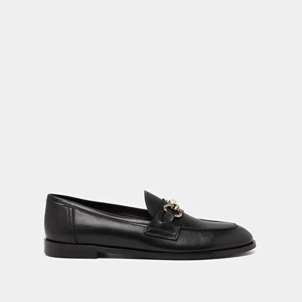 Mocassins à mors dorés