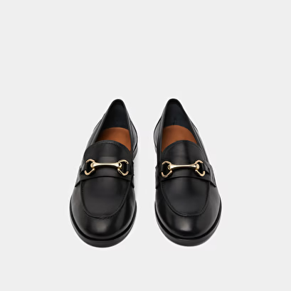Mocassins à mors dorés