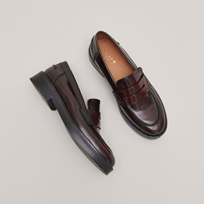 Mocassins à bouts ronds