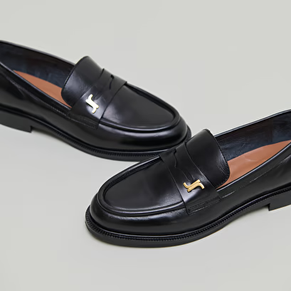 Mocassins à bouts arrondis