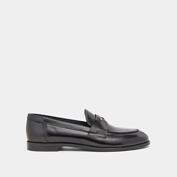 Mocassins à empiècements dorés