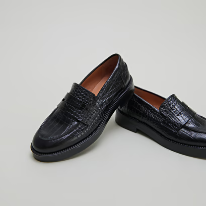 Mocassins à bouts ronds