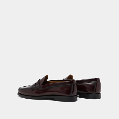Mocassins à bouts ronds