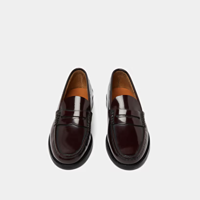 Mocassins à bouts ronds