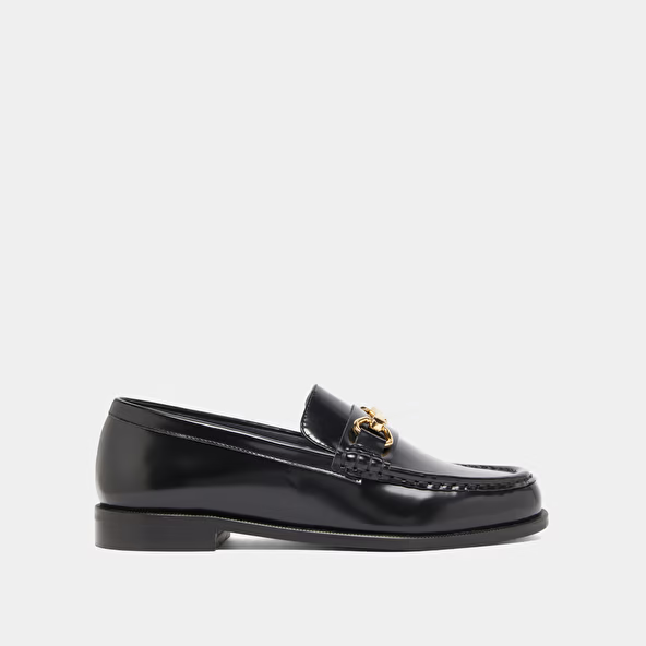 Mocassins à mors dorés