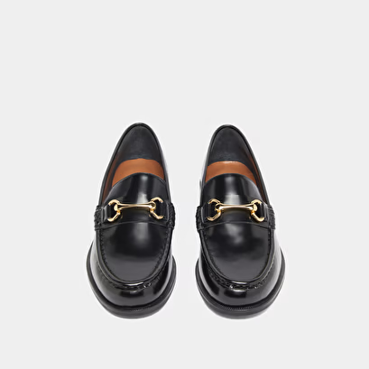 Mocassins à mors dorés