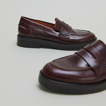 Mocassins à bouts ronds