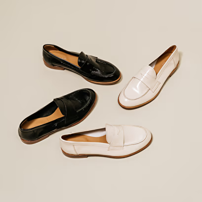 Mocassins à bouts ronds