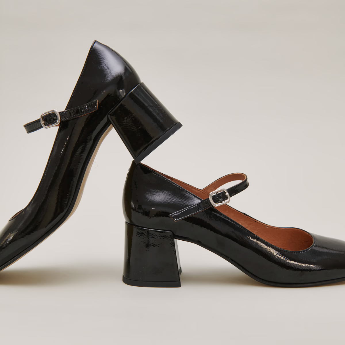 Babies à talons carrés
