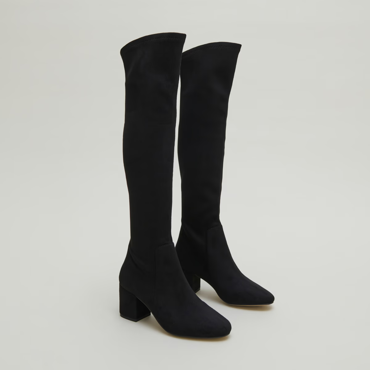 Cuissardes à petits talons