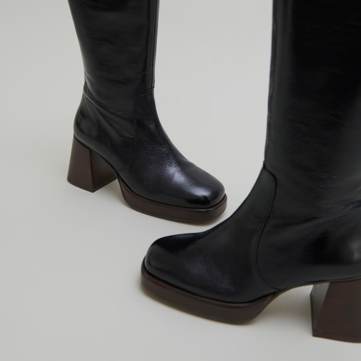 Bottes à plateformes