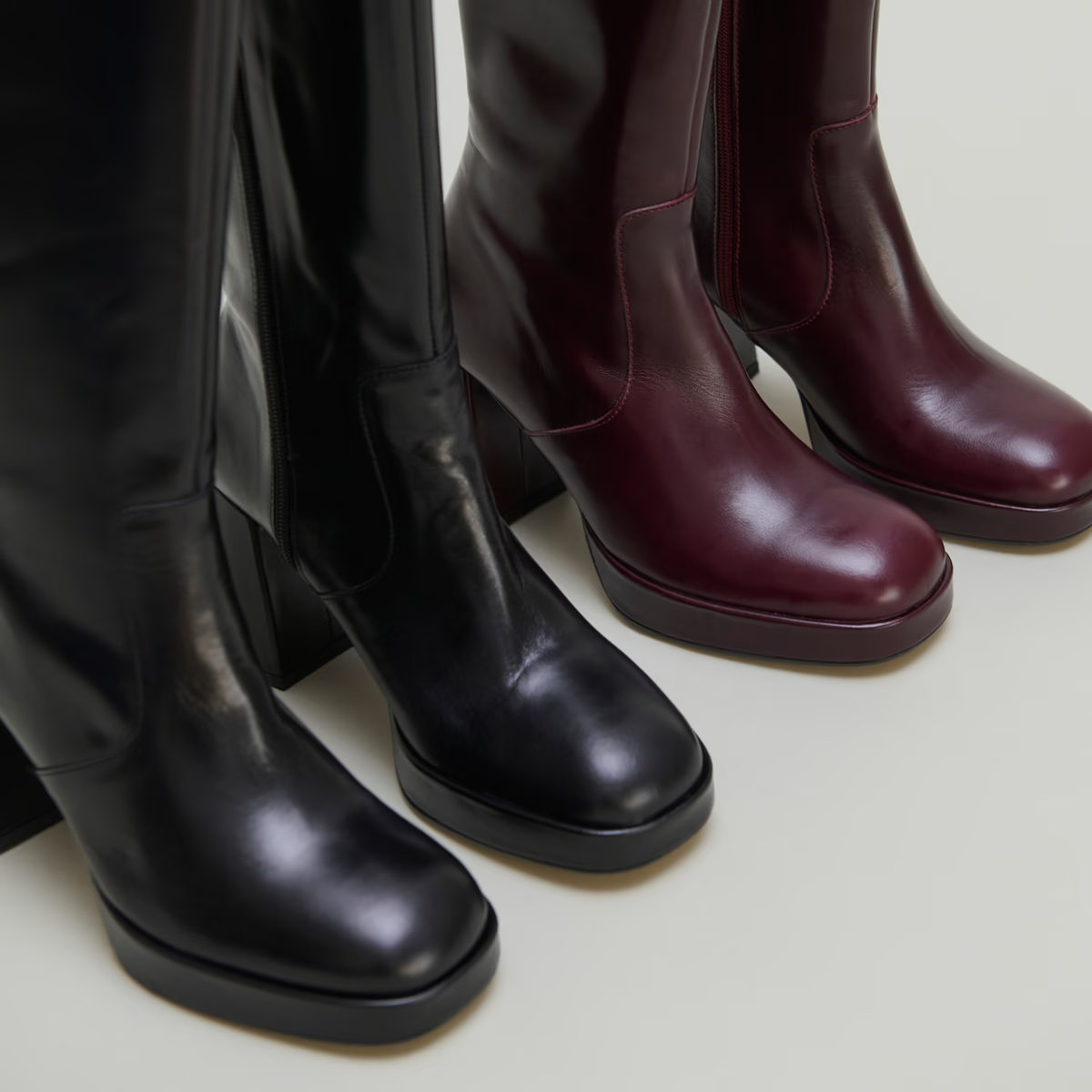 Bottes à plateformes