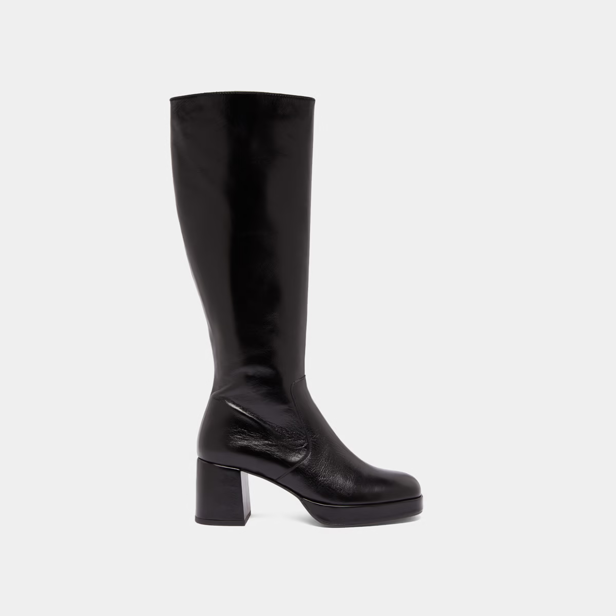 Bottes à talons et plateformes