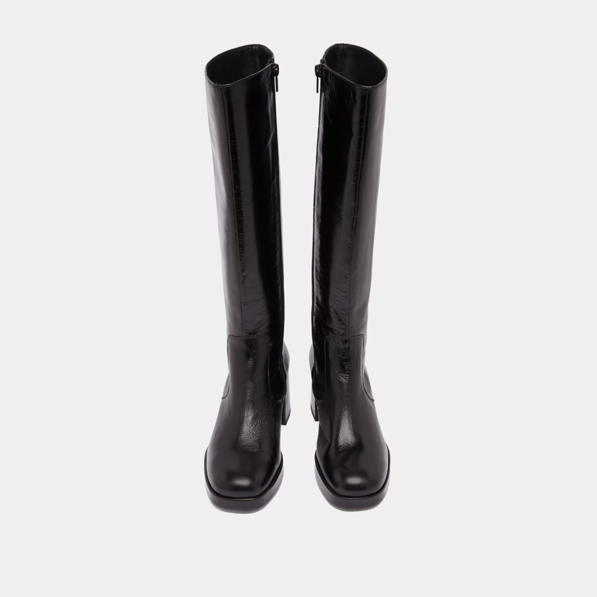 Bottes à talons et plateformes