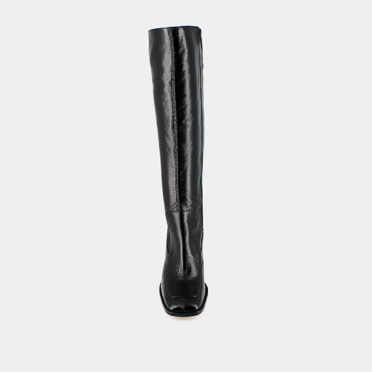 Bottes hautes à bouts carrés