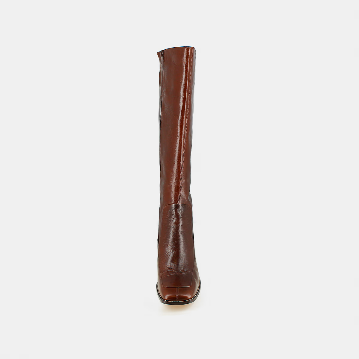 Bottes hautes à bouts carrés