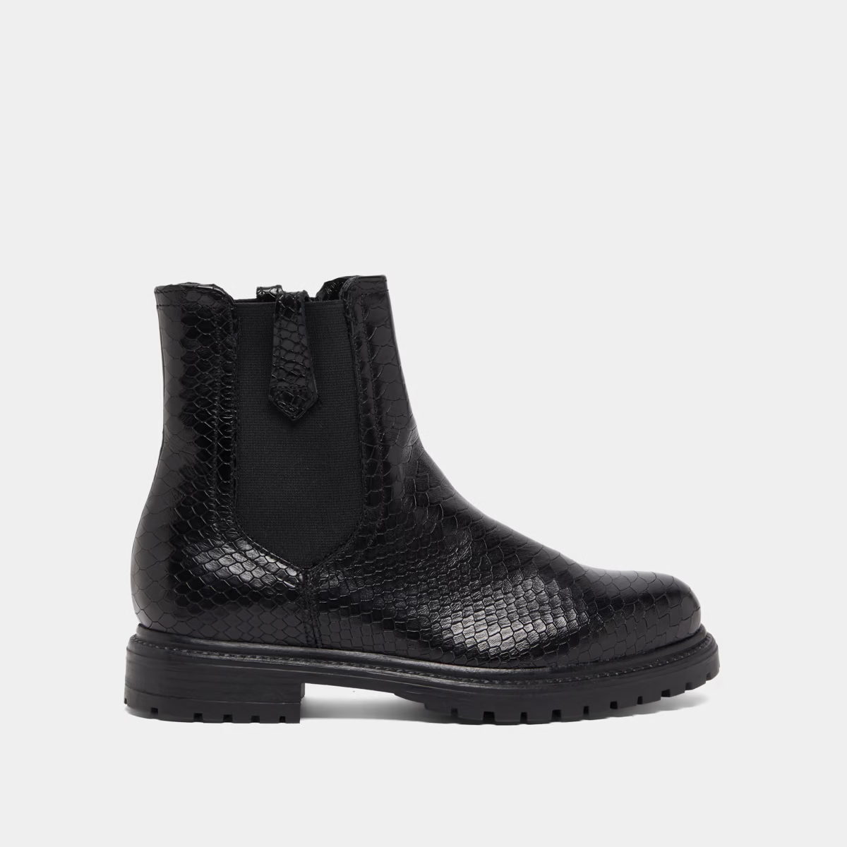 Bottines plates