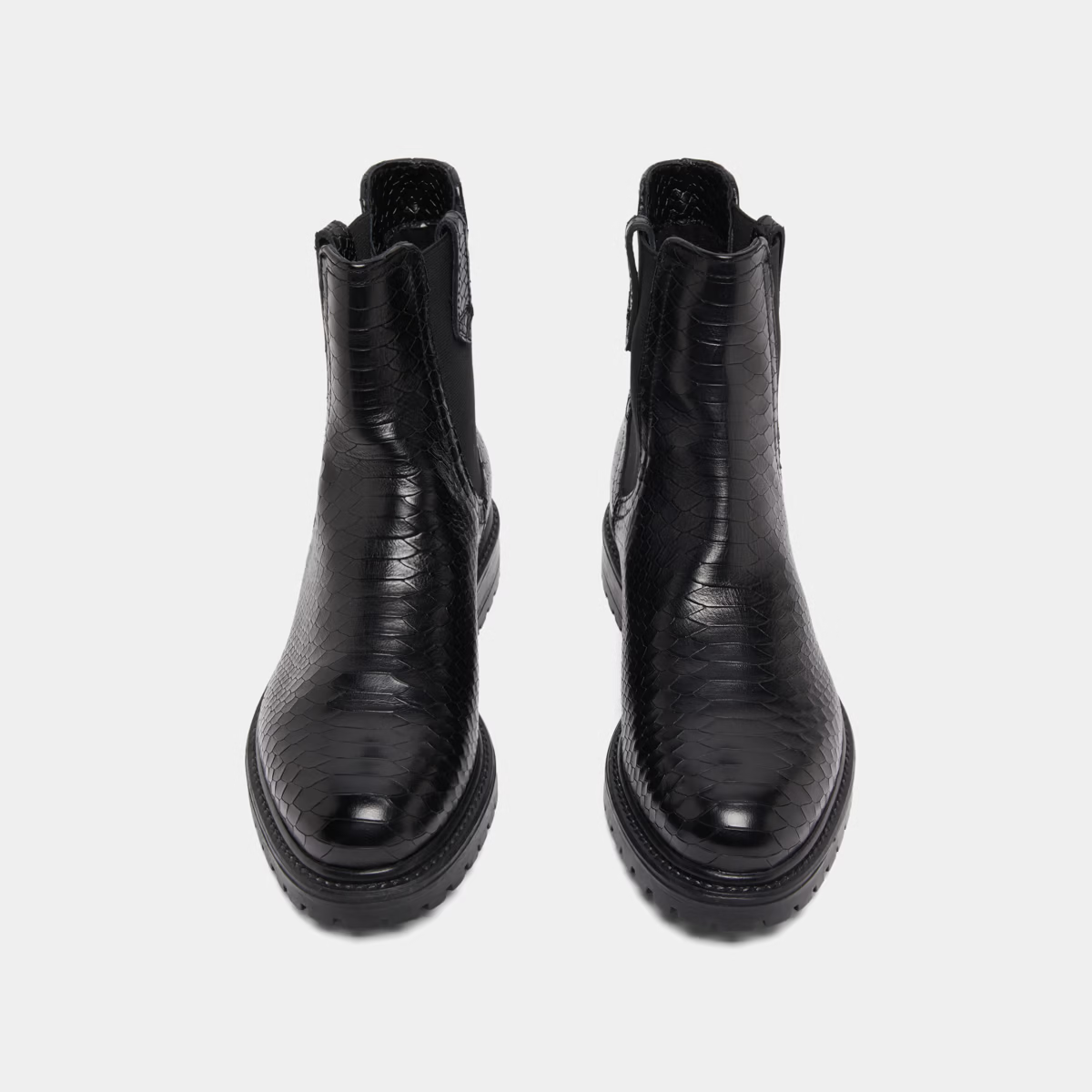 Bottines plates