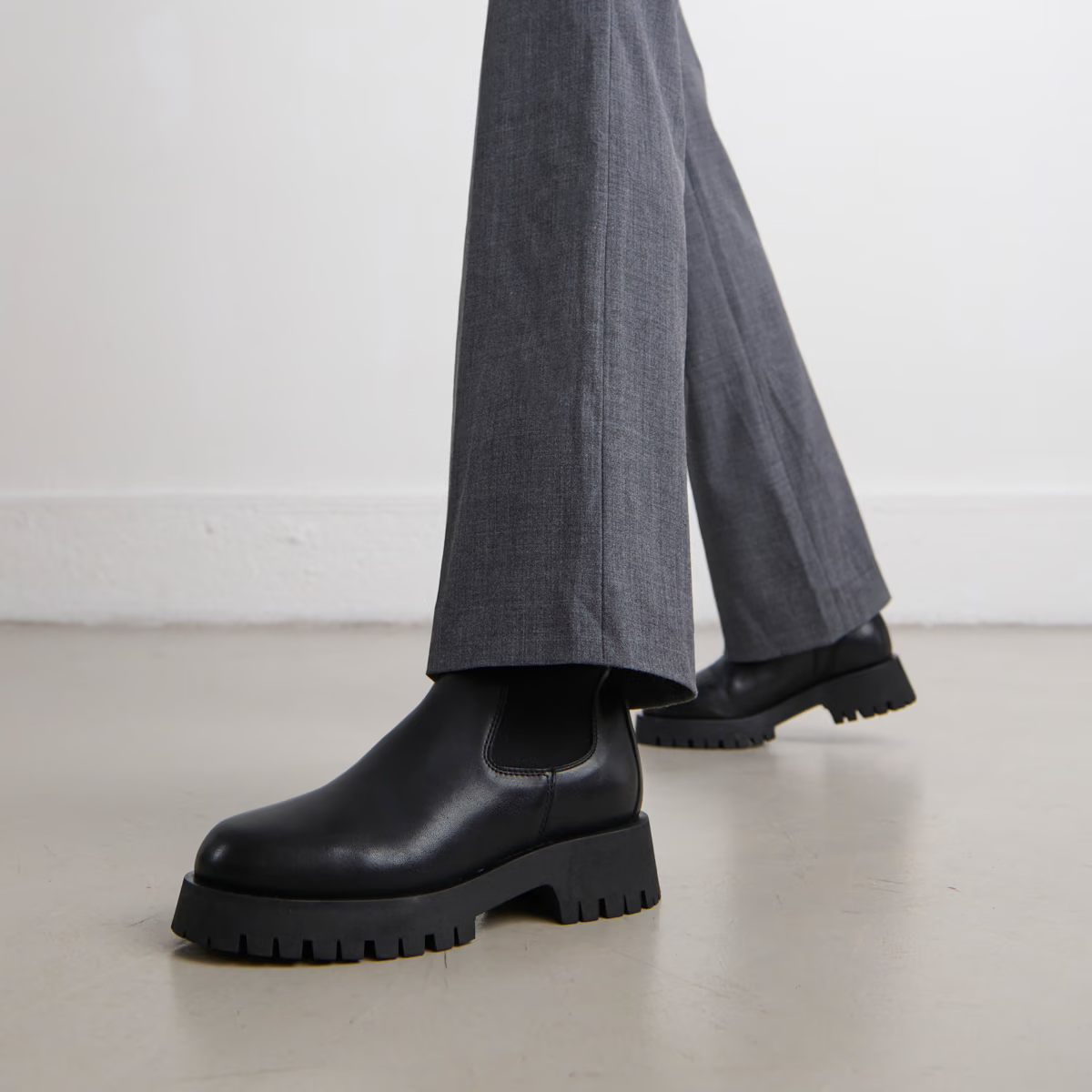 Bottines à plateformes