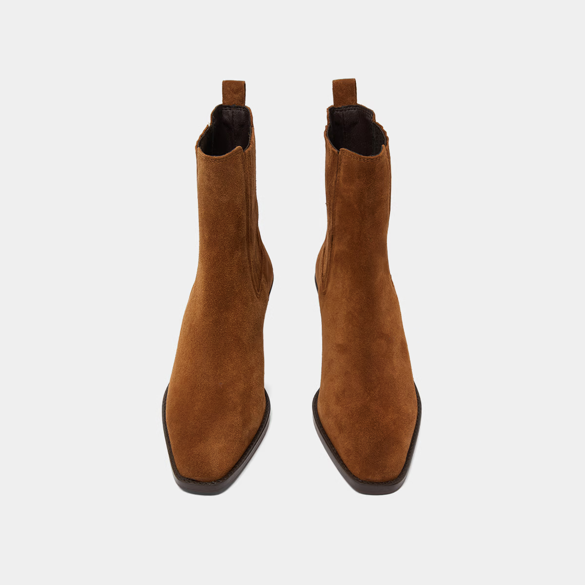 Bottines à talons et fronces