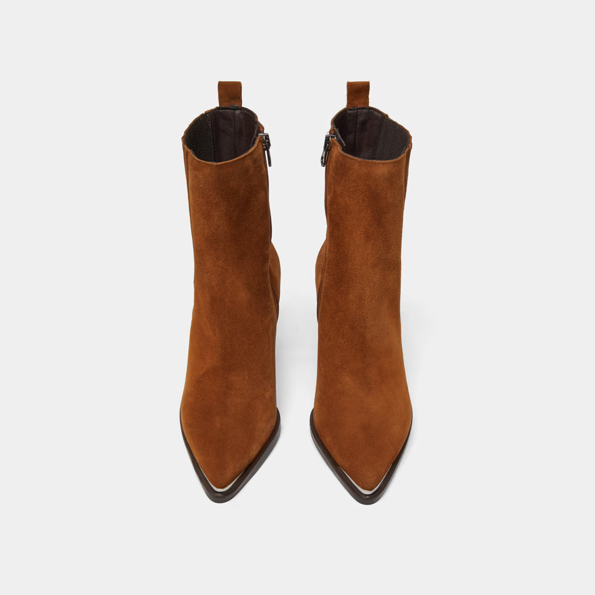 Boots à talons et à fronces