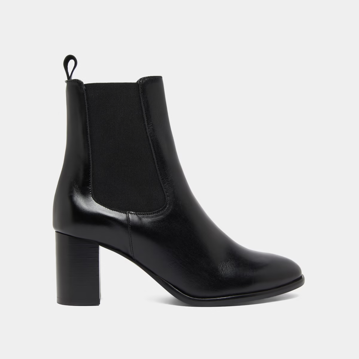 Boots à talons et élastiques