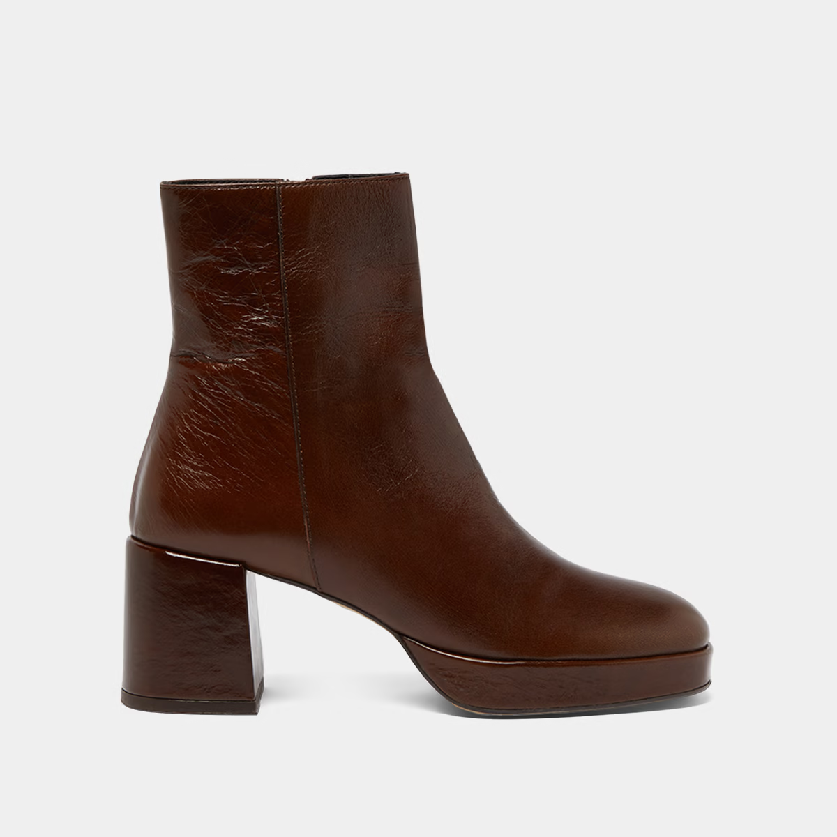 Bottines à bouts arrondis