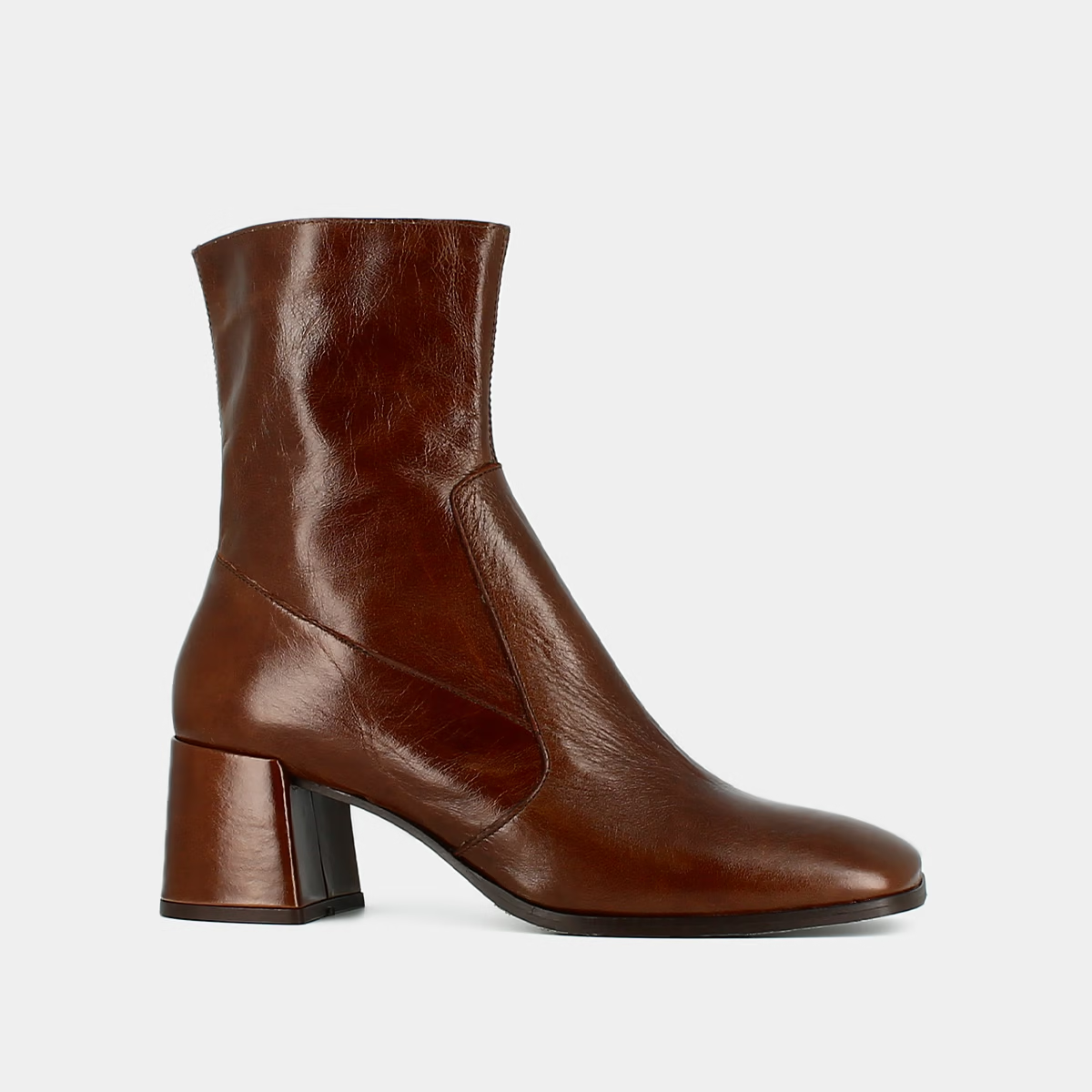 Bottines à bouts ovales