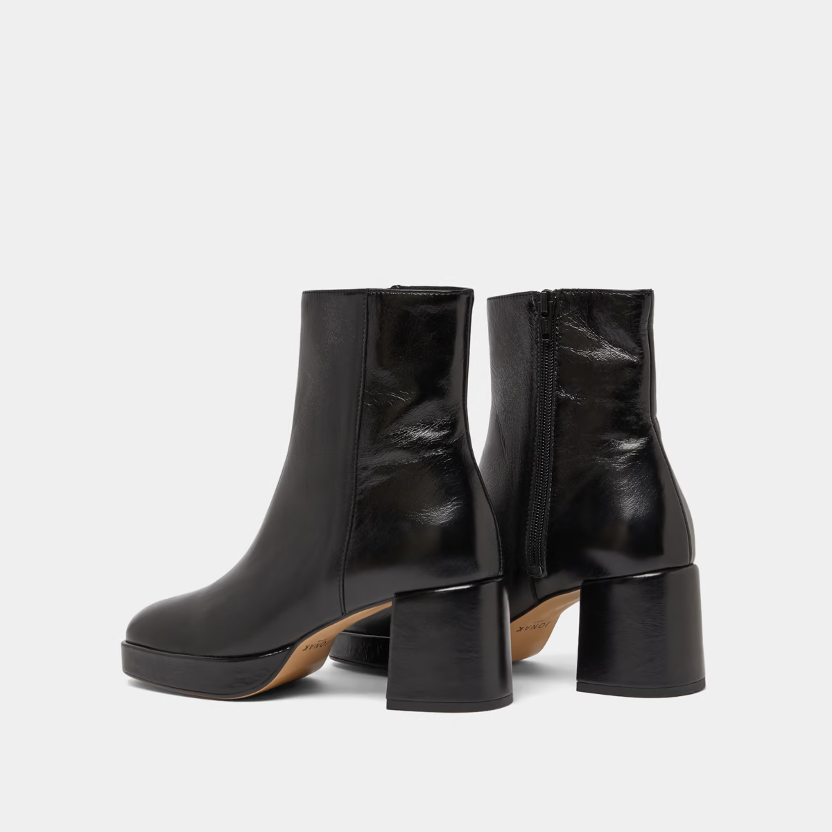 Bottines à bouts arrondis