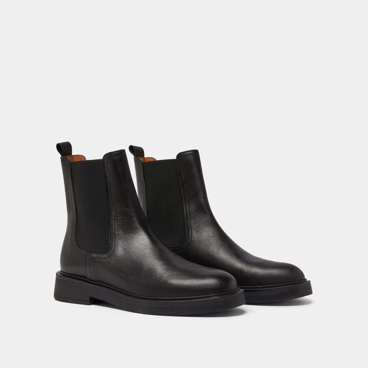 Boots à bouts ronds