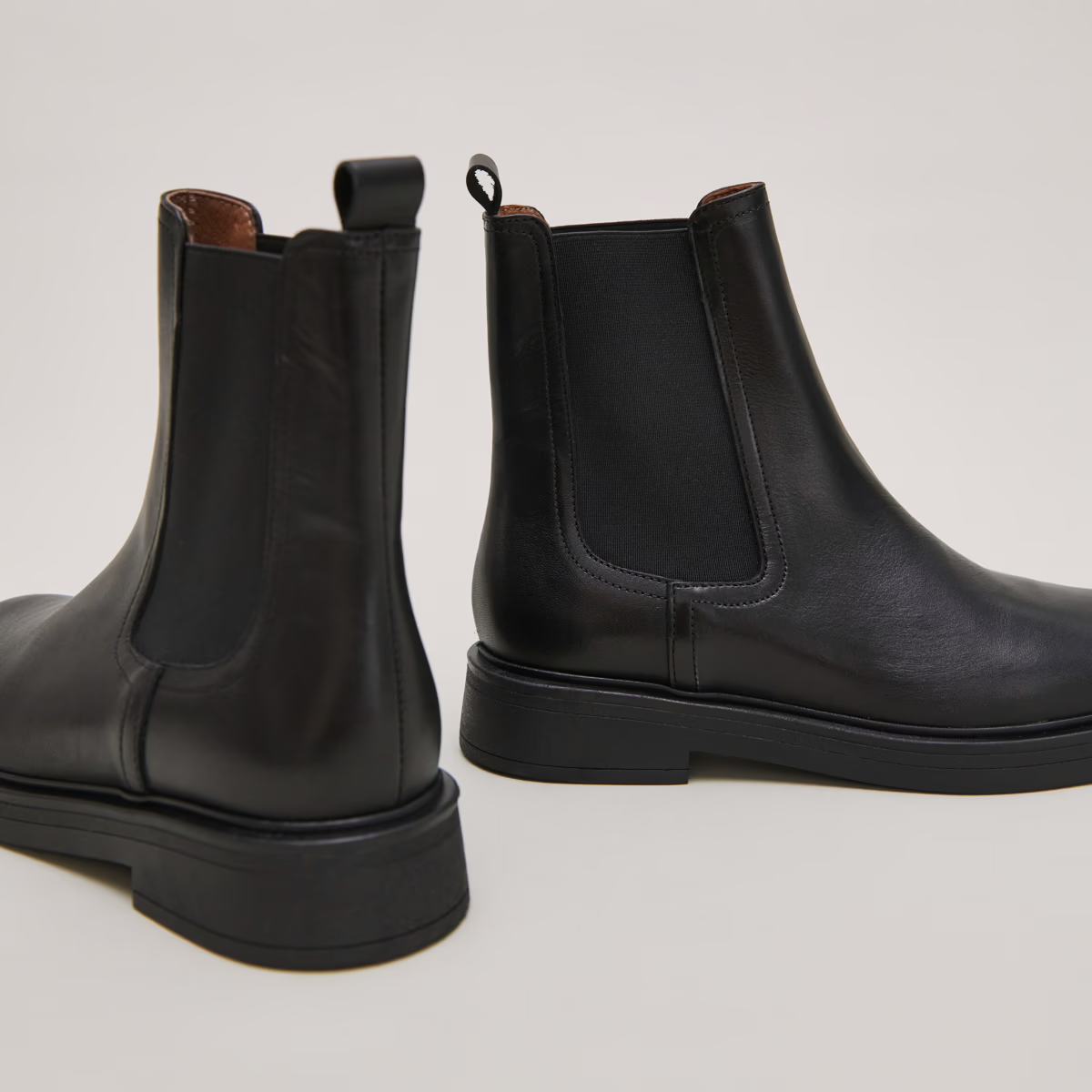 Boots à bouts ronds