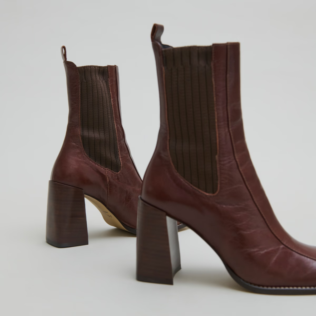 Bottines à talons hauts