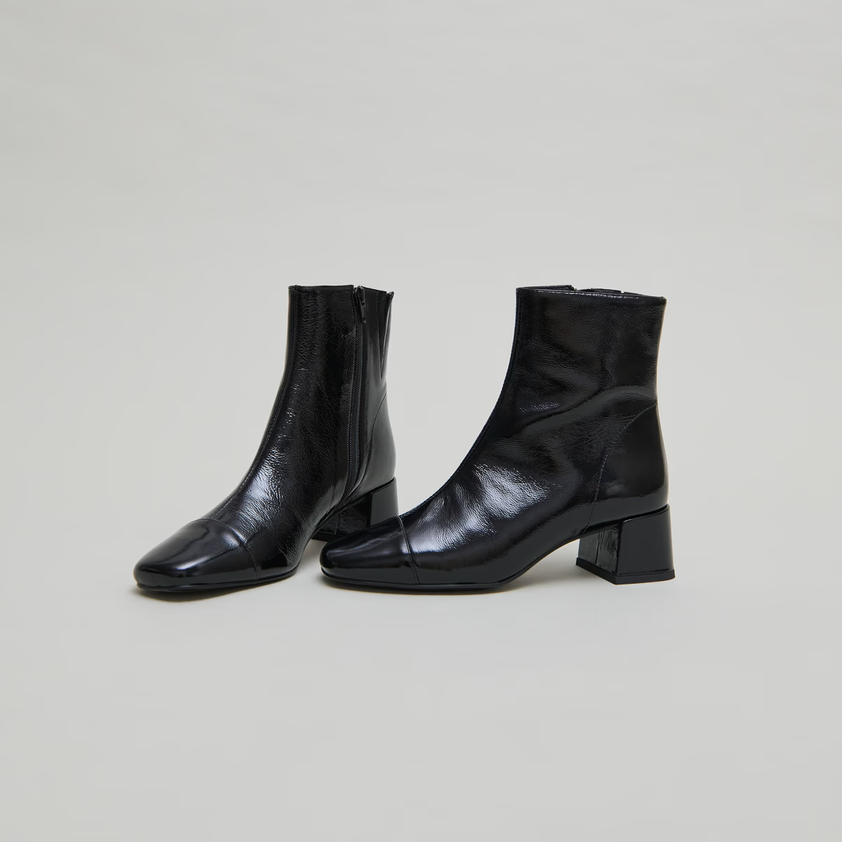 Bottines à fermetures éclairs
