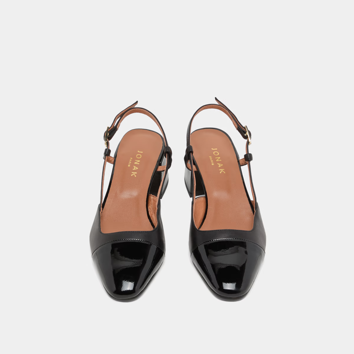 Slingbacks à petits talons