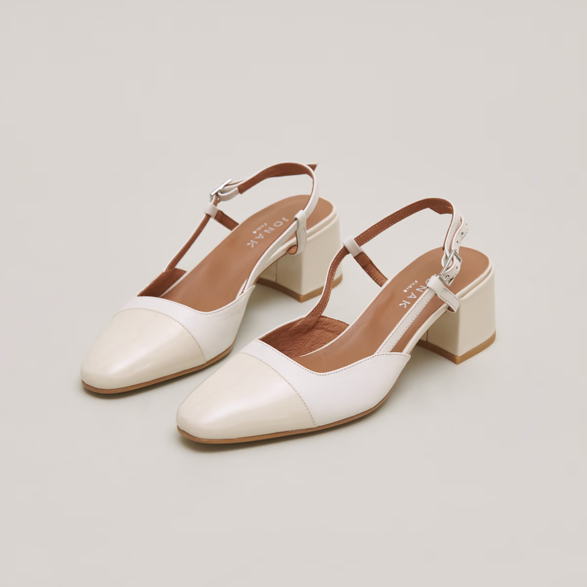 Slingbacks à petits talons