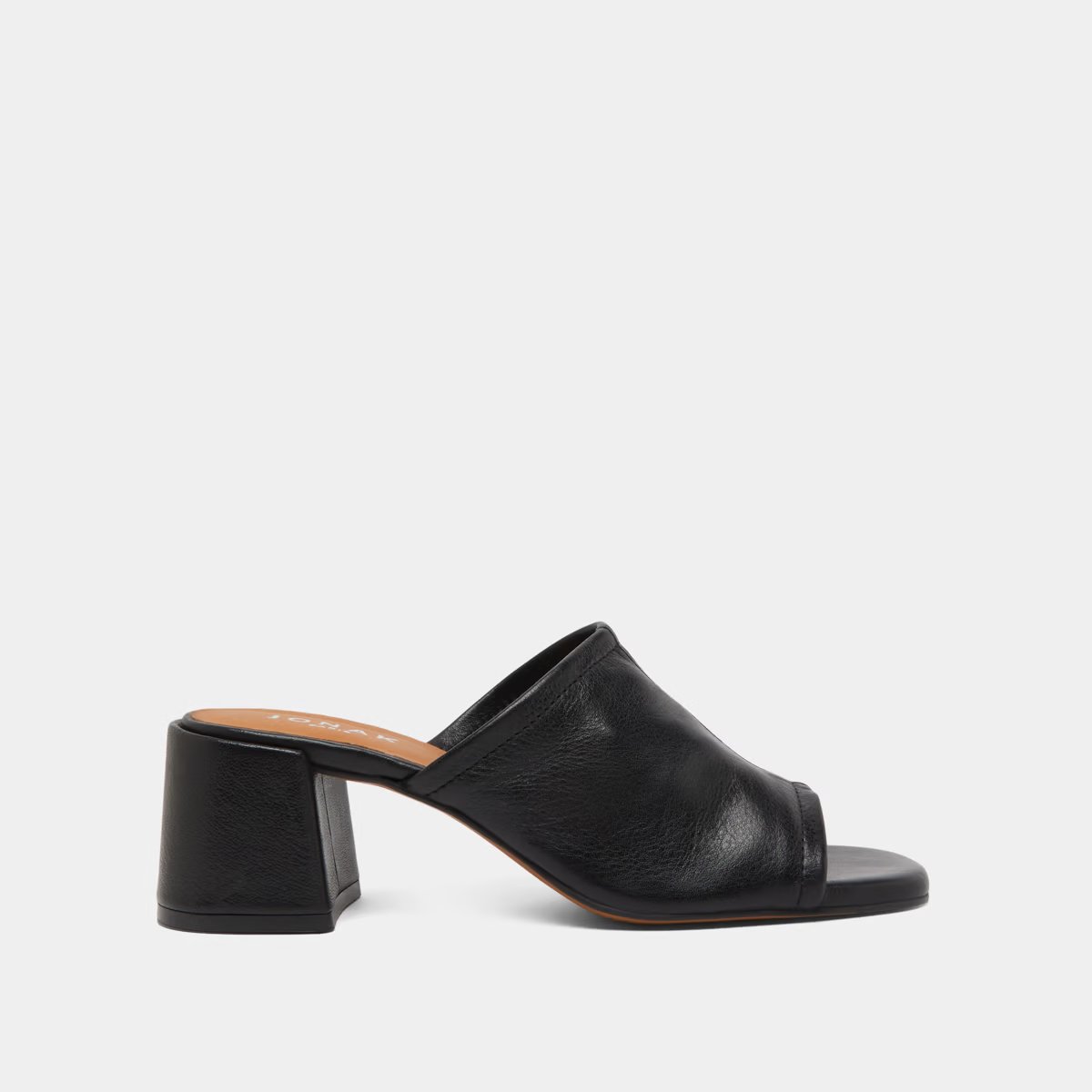 Mules à talons et bouts ouverts