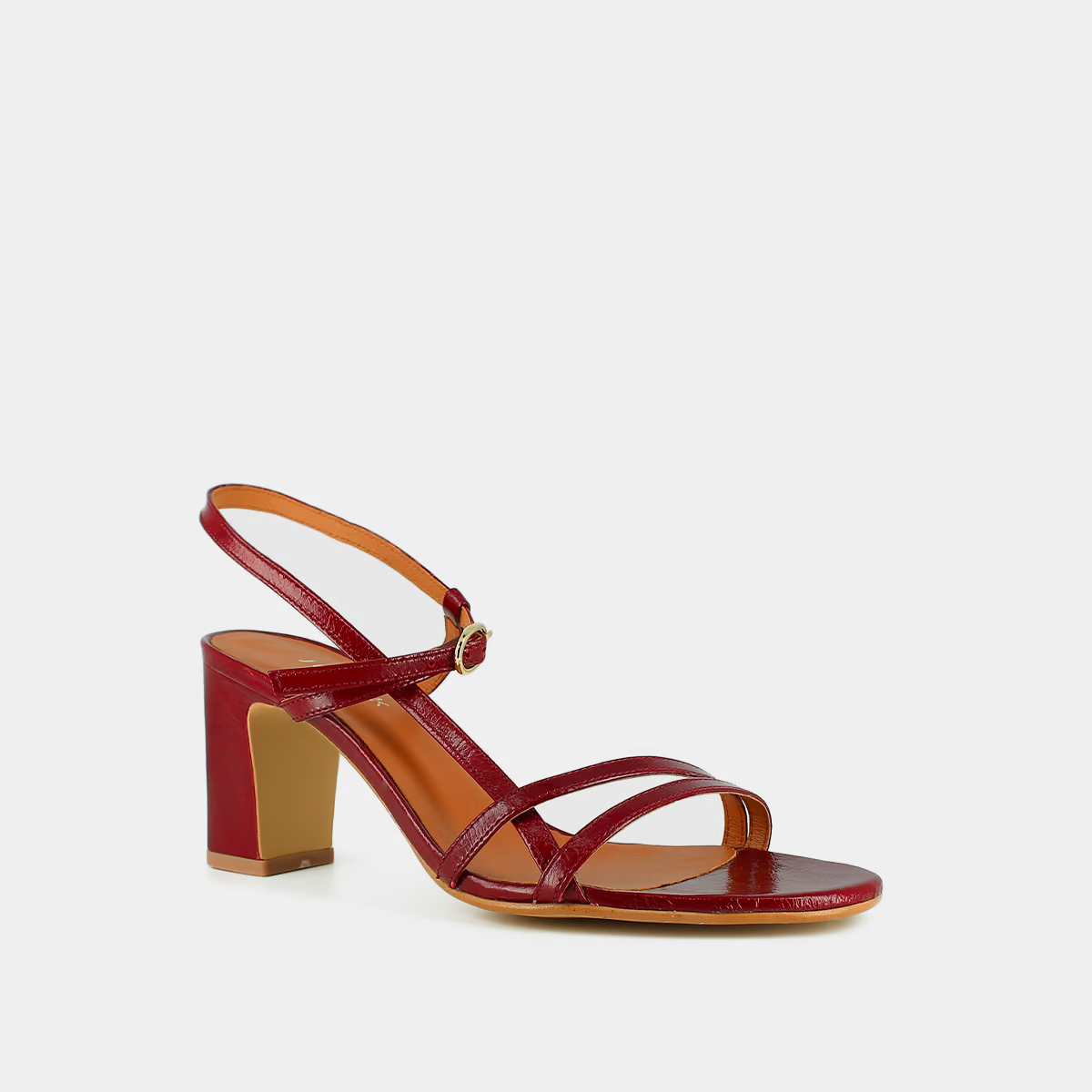 Sandales à talons et brides