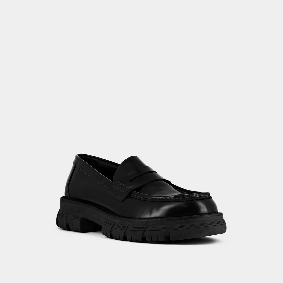 Mocassins à semelles crantées