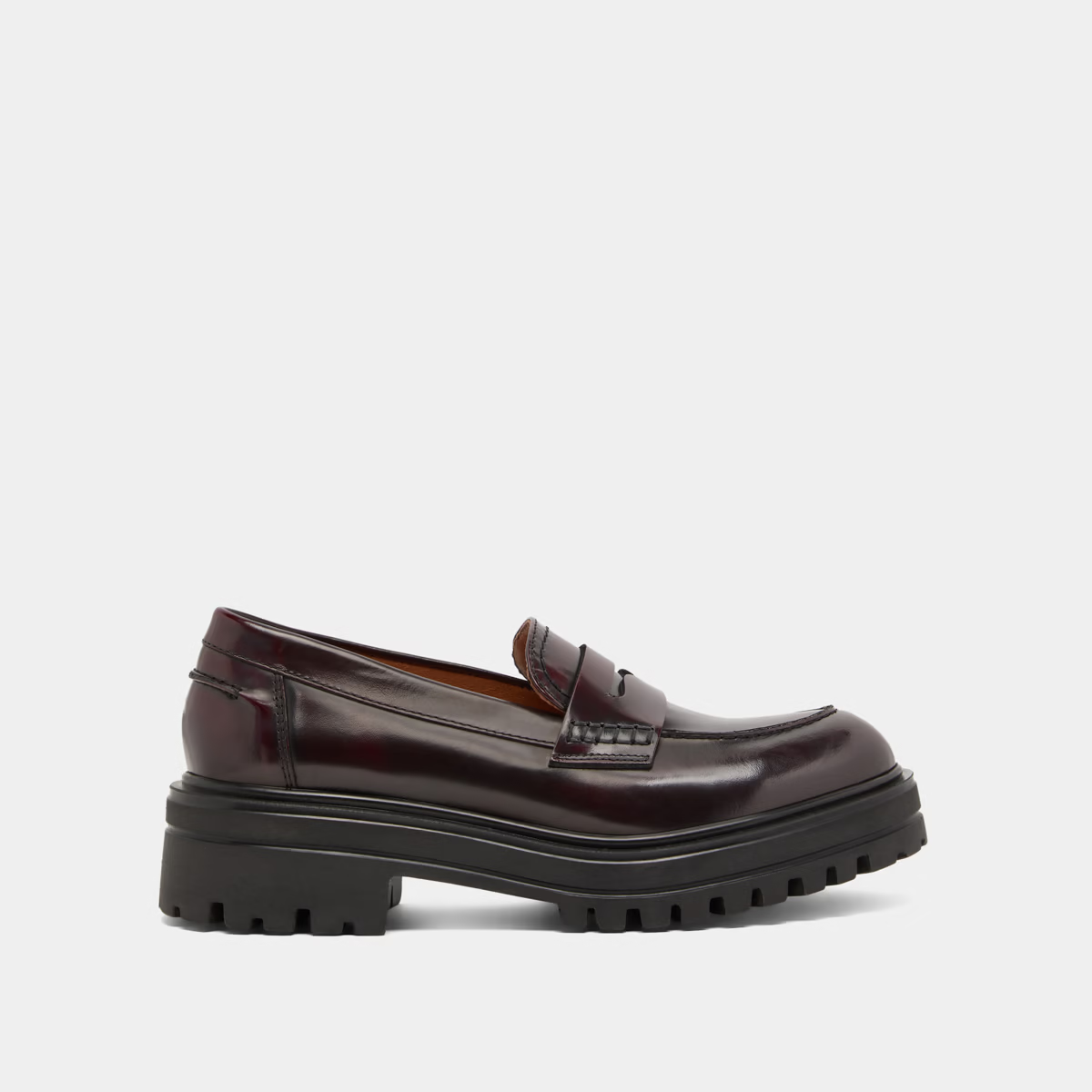 Mocassins à semelles crantées