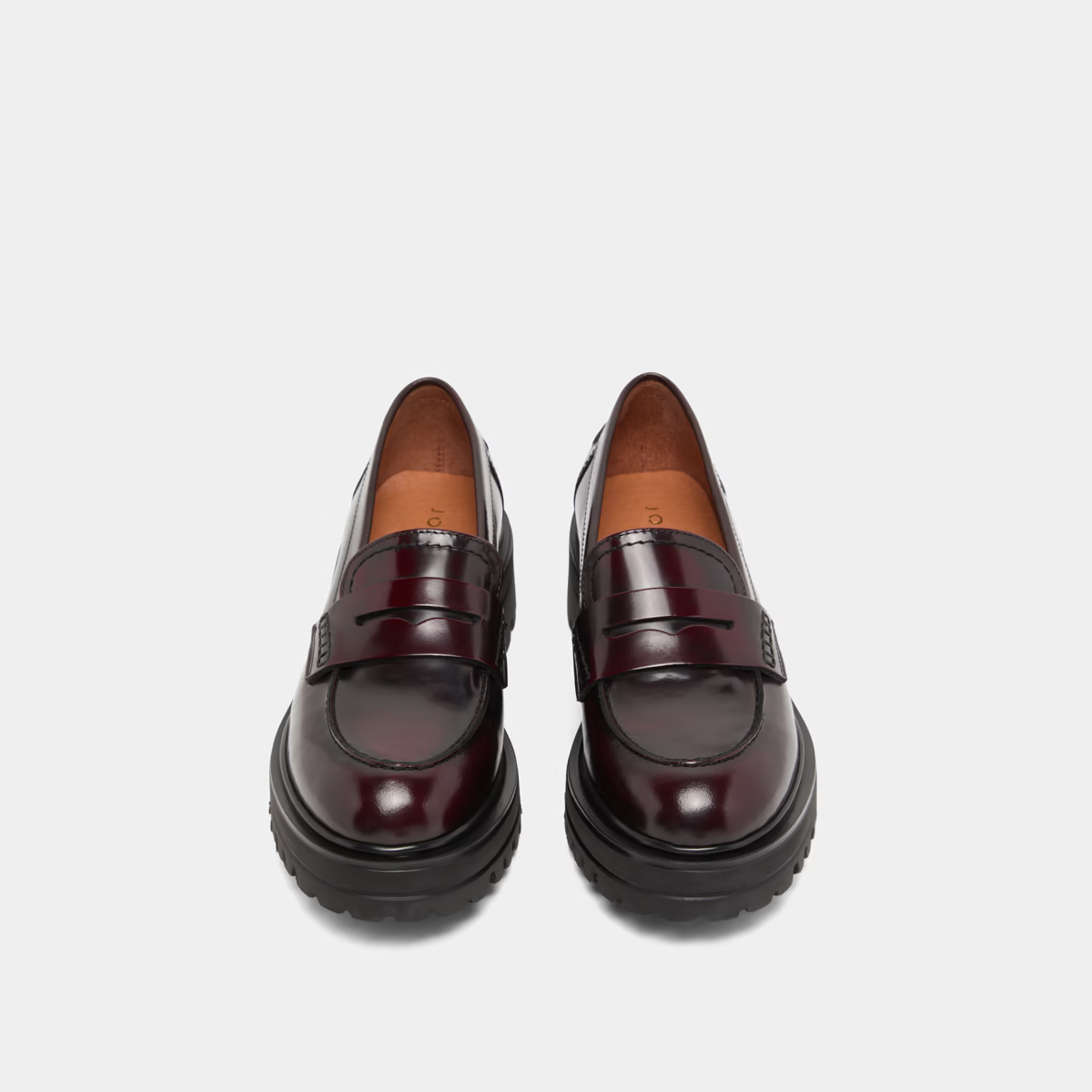 Mocassins à semelles crantées